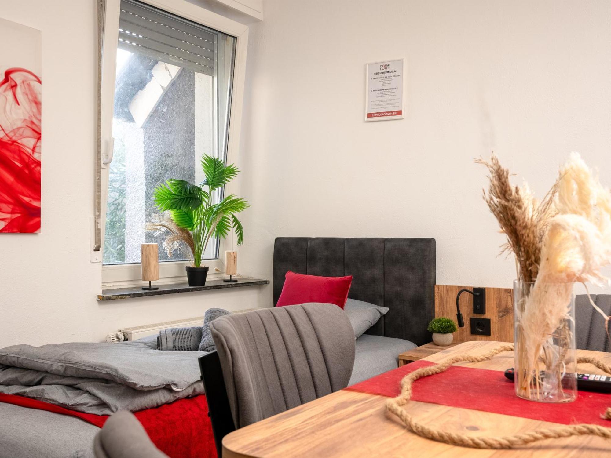 Serviceroom24 - Apartment 4 In Herten Wlan - Smart-Tv - 24-7 Check-In Und Kueche Exteriör bild