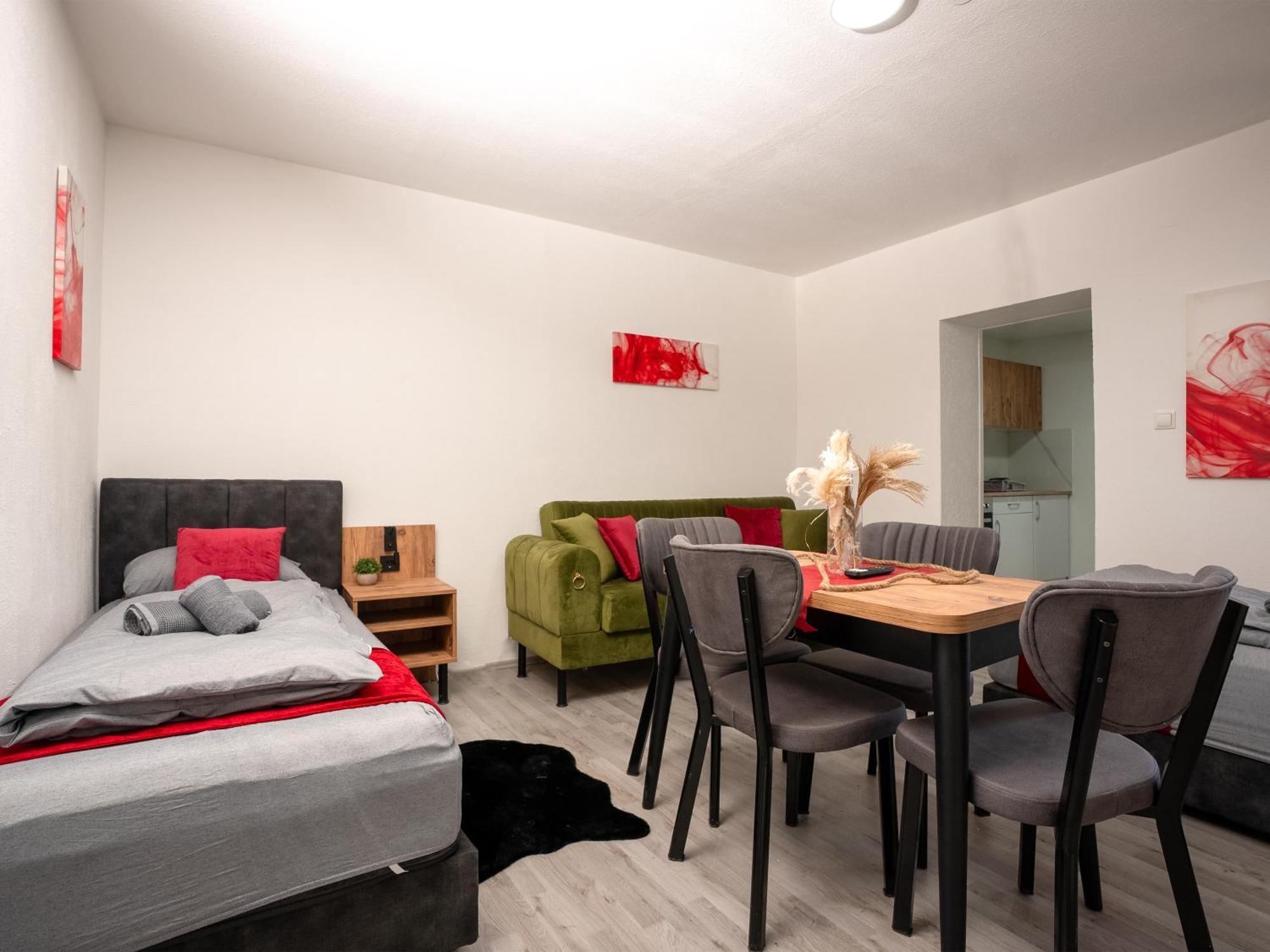 Serviceroom24 - Apartment 4 In Herten Wlan - Smart-Tv - 24-7 Check-In Und Kueche Exteriör bild